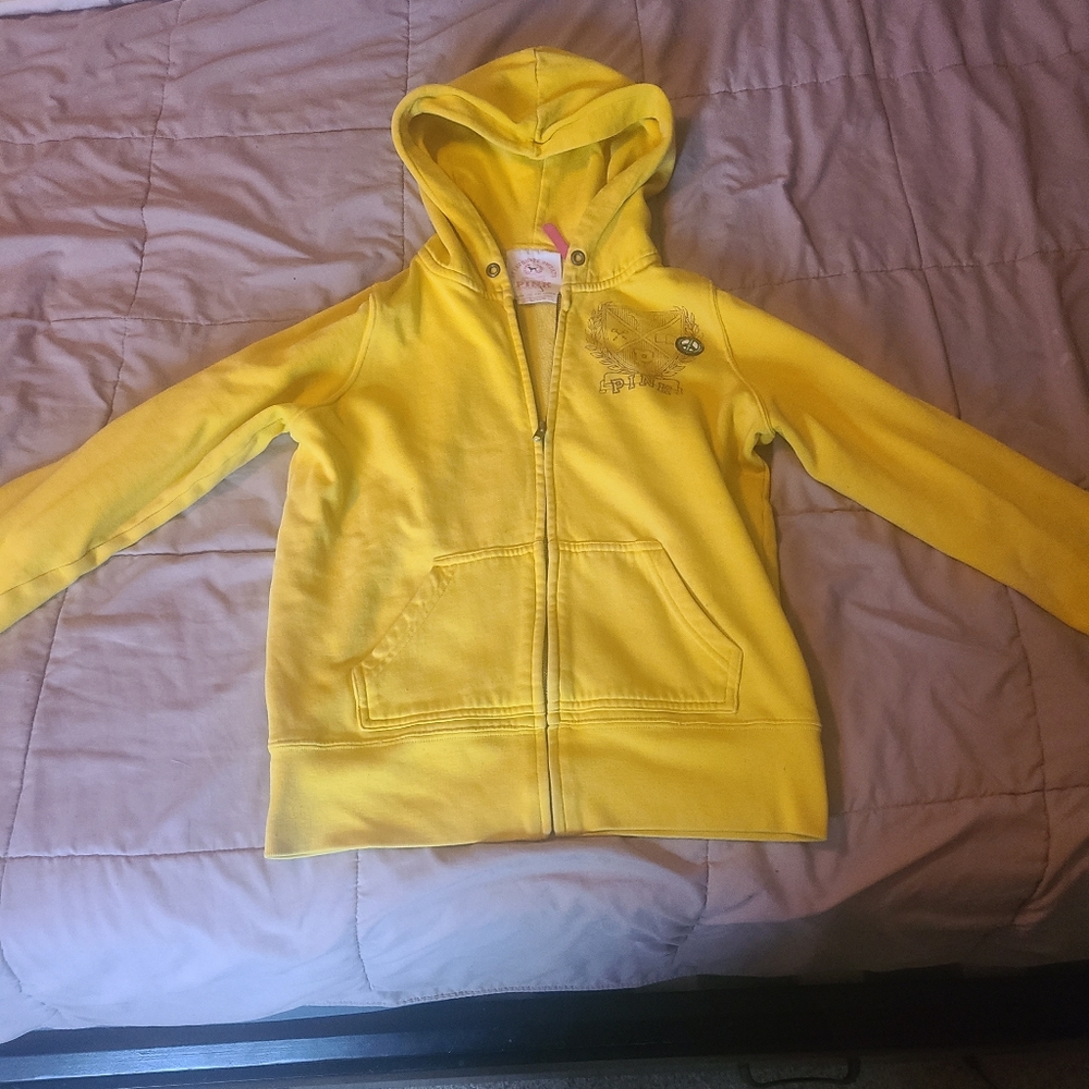 VS PINK yellow jacket